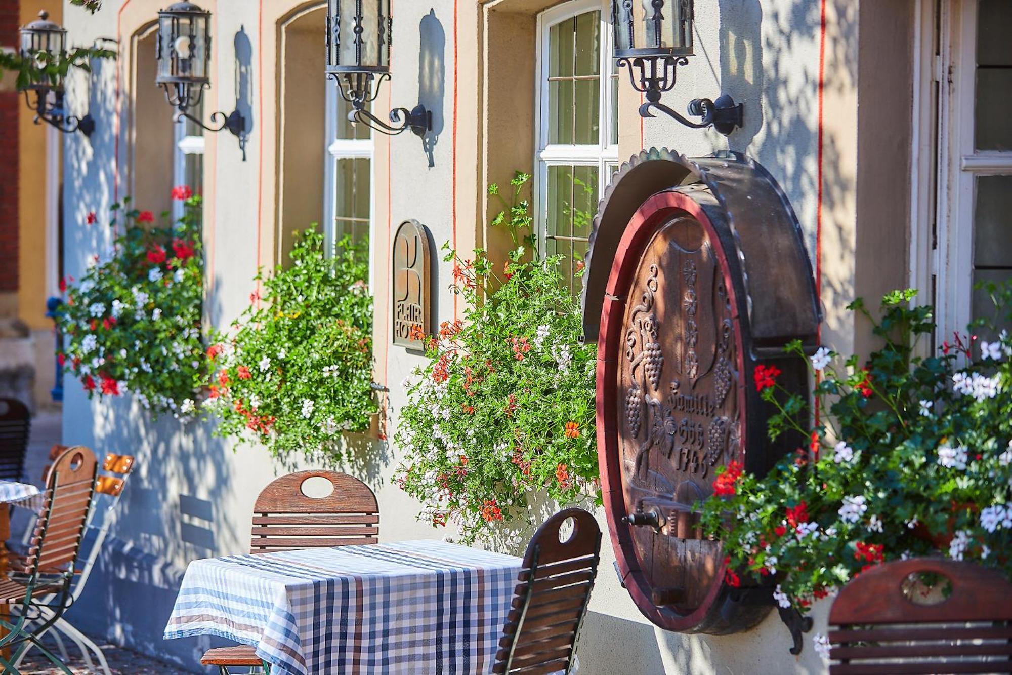 Flair Hotel Zum Storchen Bad Windsheim Esterno foto